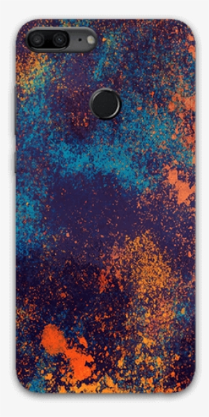 Grunge Background Of Colorful Spots Honor 9 Lite Mobile