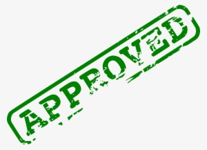 Free Download - Green Approved Stamp Png