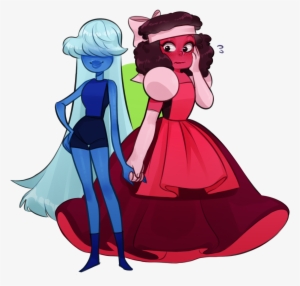 231 Images About ✨ Steven Universe ✨ On We Heart It - Steven Universe Ruby And Sapphire Au