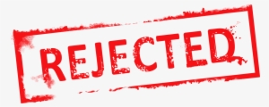 Denied Stamp Png Clipart - Rejected Clipart