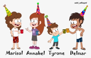 Cousins - Gravity Falls Mariol And Delmar