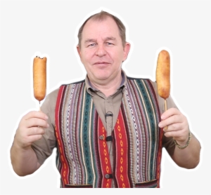 Corn Dog Outline - Cervelat