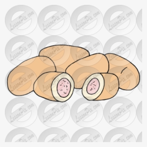Hot Dogs Clipart Corndog - Corn Dog