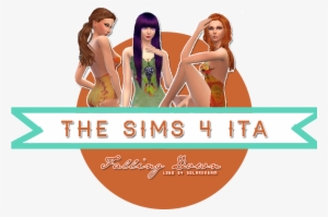 The Sims 4 Ita Logo - Girl
