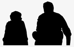 This Free Icons Png Design Of Father And Son Sitting