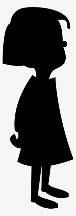 Little Girl Silhouette Clip Art Girl Clipart Silhouette - Boy Or Girl Png