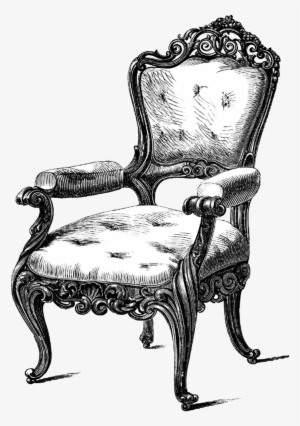 Tons Of Free Yummy Vintage Furniture Printables To - Vintage Chair Drawing