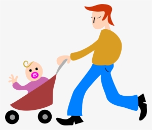 This Free Icons Png Design Of Father And Son Stroller