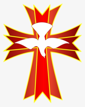 28 Collection Of Holy Cross Clipart Free - Holy Spirit Clip Art