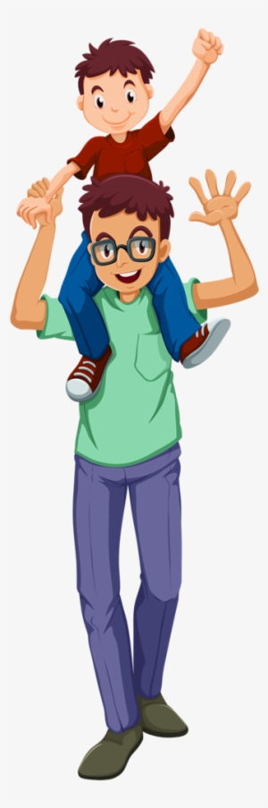 Father's Day - Daddy And Son Png