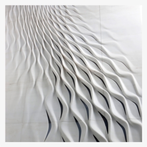 Photography By Tiziano Satorio - Zaha Hadid Limited Edition Swirl Marble Wall