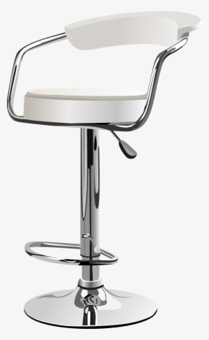 Office Chairs - Bar Chair White Png