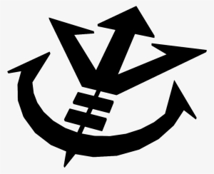 King Vegeta Logo Dragon Ball Z - Dragon Ball Z King Vegeta Logo