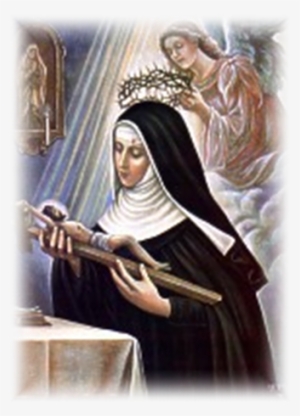Saint Rita With Cross - Saint Rita