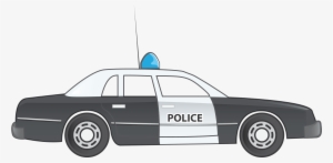 Police Car Clip Art On Your Personal Or Commercial - Police Car Drawing Side