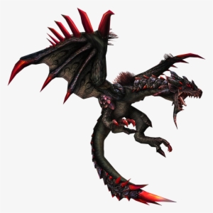 Realistic Dragon Png - Monster Hunter Black Rathalos
