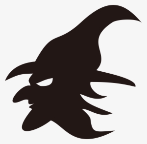 Witch - Silueta Cara De Bruja