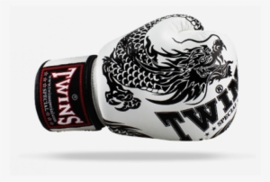 More Views - Twins White-red Air Boxing Gloves