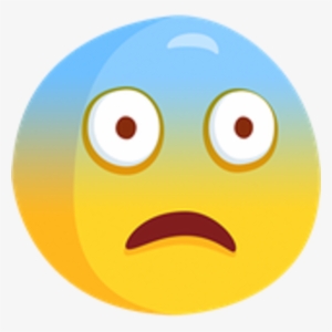 Facebook Smiley Png Png Free Download - Fearful Emoji