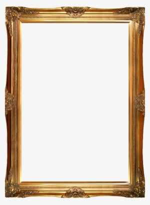Victorian Gold Frame - Square Picture Frame Png