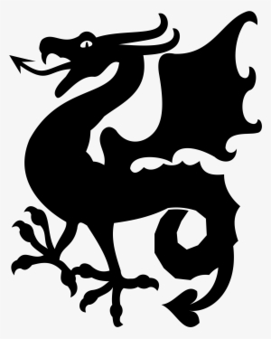 File - Dragon Silhouette - Svg - Svg File Dragon
