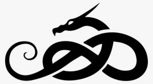 Image Download Body Clipart Dragon - Celtic Knot Dragon
