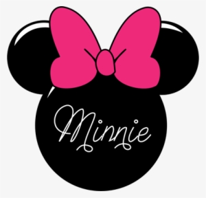 Minnie Mouse Face Silhouette Com Free For Personal - Minnie Mouse Png