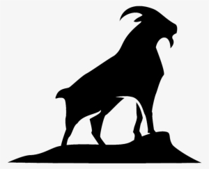 Image Result For Goat Silhouette Zentangles, Goats, - Goat Island Richters Pils