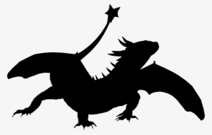 Medium Image - Dragon Silhouette