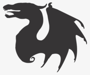 Dragon Dragon Vector Dragon Silhouette Ani - Dragon Silhouette
