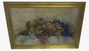 Vector Black And White Download Grapes Chairish - Painting