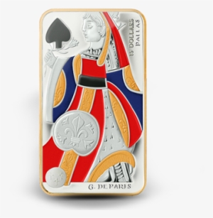 2008 Sterling Silver 15 Dollar Coin - Playing Card