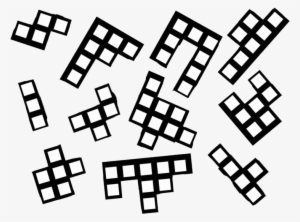 A Square Has Dropped On The Ground And Broken Into - Number