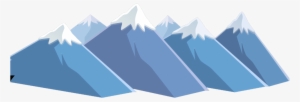 Montañas Nevadas Para El Fondo - Montañas Caricatura Png