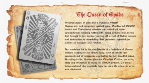Queen Of Spades Who Is Boudica - Ecloques Of Virgil Done Into English Prose