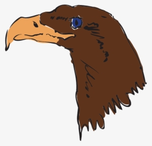 Brown Eagle Head Art Svg Clip Arts 600 X 577 Px