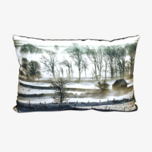 Winter Scene Cushion - Gallery Direct 45.0 X 45.0 X 15 Cm Winter Wonderland