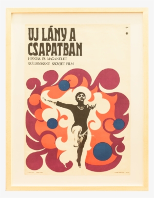 Cartel Original Realizado En Hungría En 1968 Para Promocionar - Film