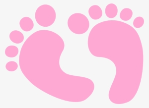 Pink Baby Feet Clipart