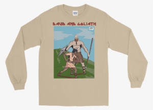 Image Of David And Goliath Ls Tee - Murder Muscle - Lift Or Die Long Sleeve