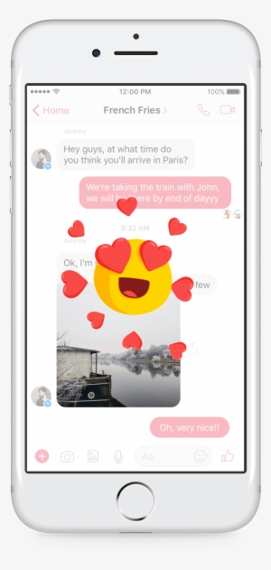 Reactions Within Facebook Messenger - Remove Reaction On Messenger