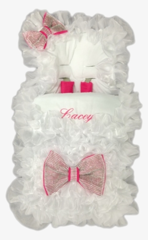 Personalised Foot Muffs - White