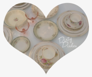 Mismatched Floral Place Settings - Porcelain