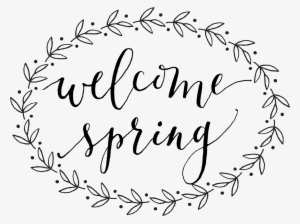Welcome Spring - Calligraphy