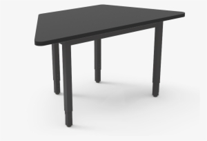 Trapezoid Lobo Table With Phenolic Top Big Paw Adjustable - Trapezoid