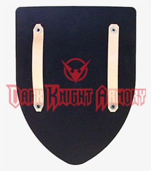 Medieval Castle Steel Battle Shield - Label