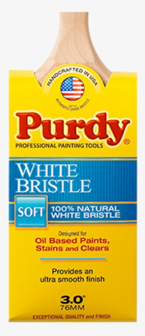 Product Image - Natural White Bristle Paint Brush