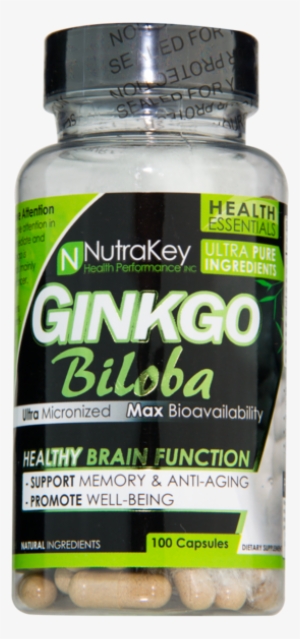 Ginkgo Biloba - Nutrakey Z Optima - 120 Capsules