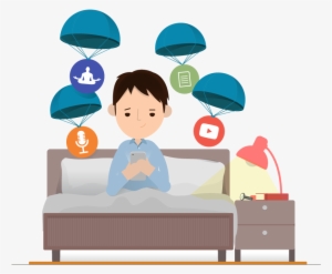 Guy In Bed - Man & Machine, Inc.