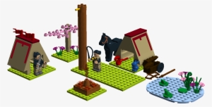 Mulan's Training Camp - Lego Mulan's Training Day